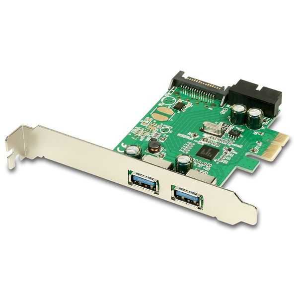 PCEU-232R PCIe řadič 2+2x USB3.0