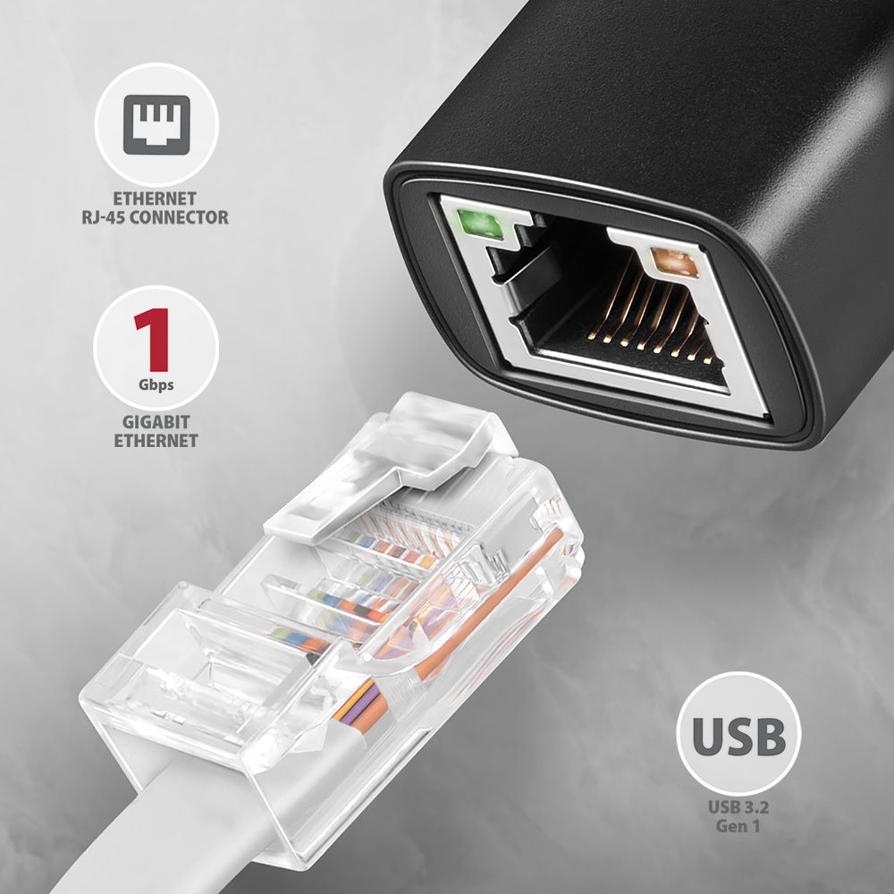 ADE-ARC USB-C gigabit ethernet adaptér