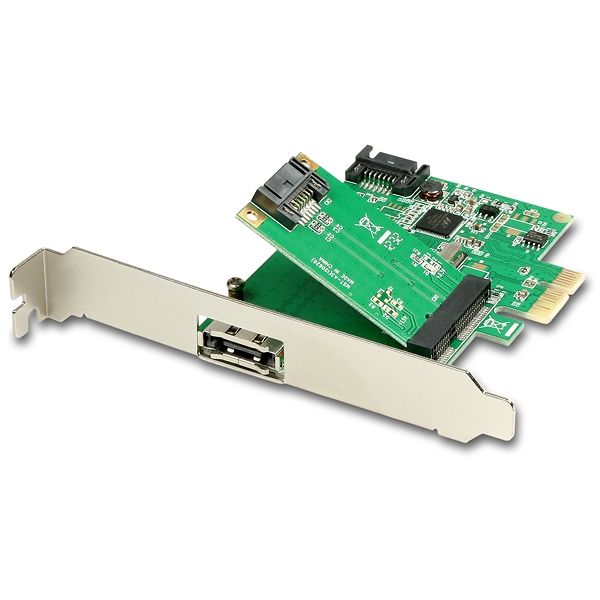 PCES-SH2 PCIe řadič 2x int. SATA 6G + 1x eSATA