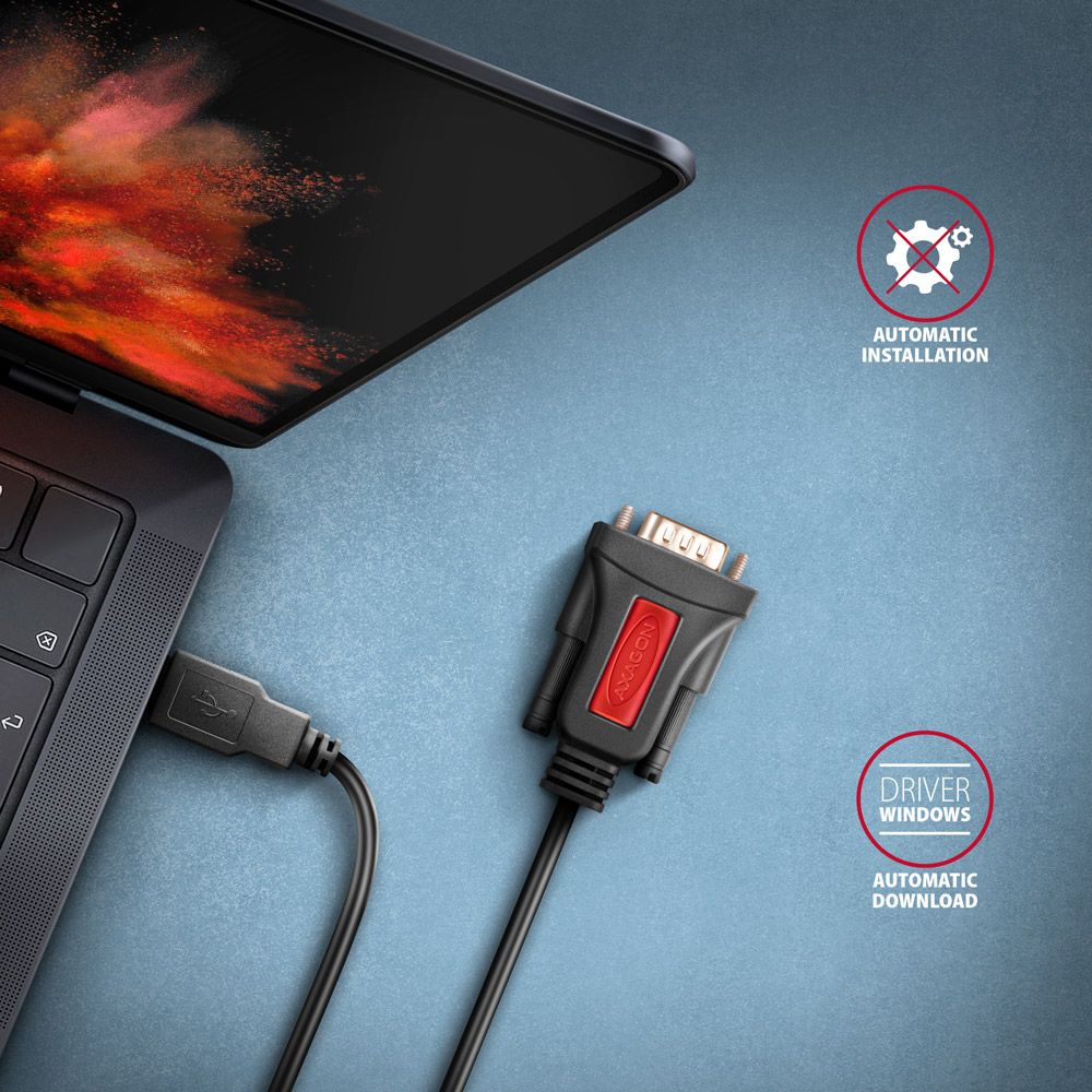 ADS-1PSN USB > SERIAL aktivní adaptér