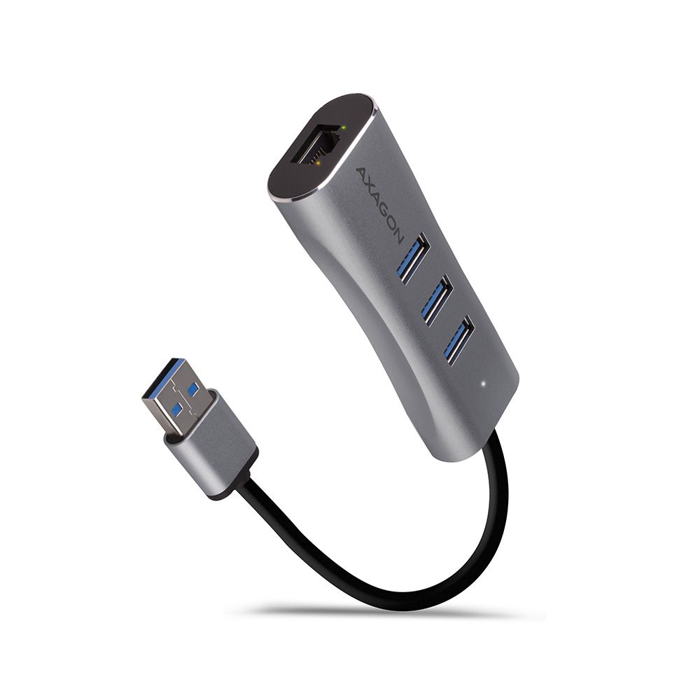 HMA-GL3AP SuperSpeed USB-A hub + gigabit LAN