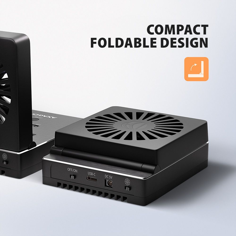 ADSA-M2C22 USB-C 20Gbps dokkolóállomás 2x M.2 NVMe / SATA SSD-hez, PC nélküli lemezklónozási funkcióval