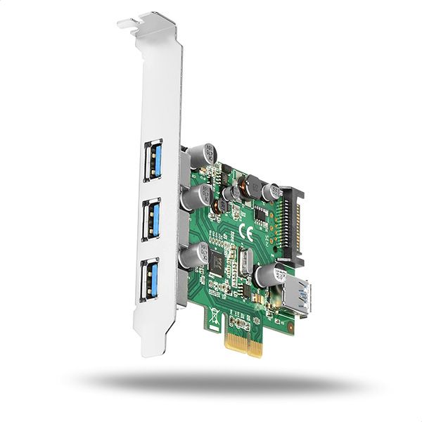 PCEU-330V PCIe řadič 3+1x USB3.0