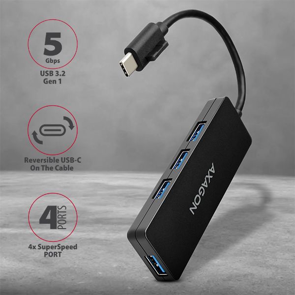 HUE-G1C SuperSpeed USB-C SLIM hub