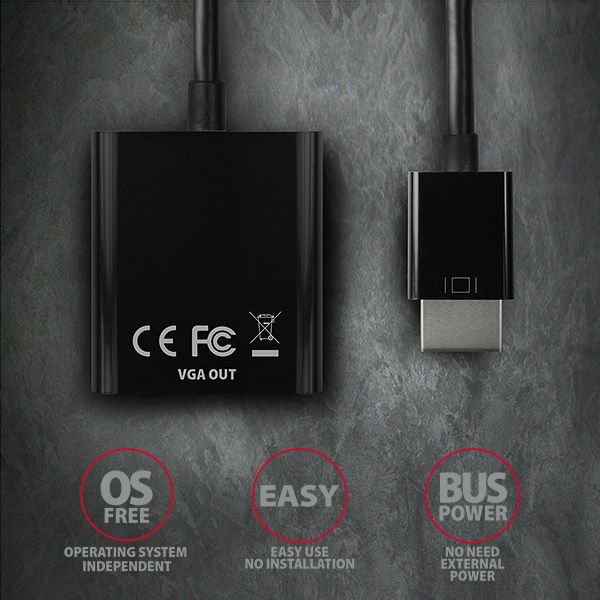 RVH-VGN HDMI > VGA adaptér