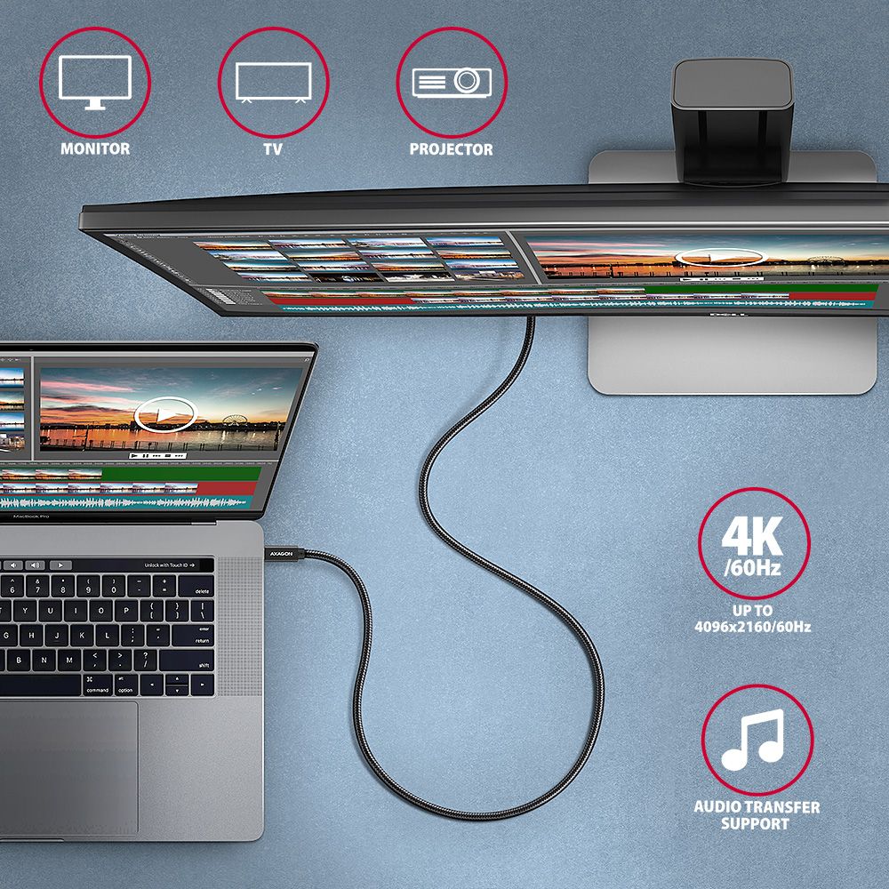 BUCM32-CM05AB SPEED+ USB-C <> USB 20Gbps cable 0.5 m