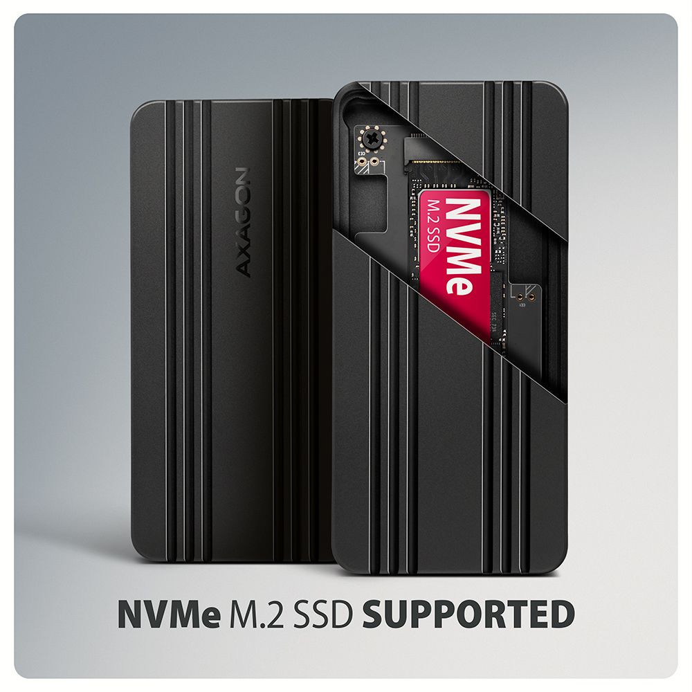EEM2-40G USB-C 40Gbps zewnętrzna obudowa do M.2 NVMe SSD
