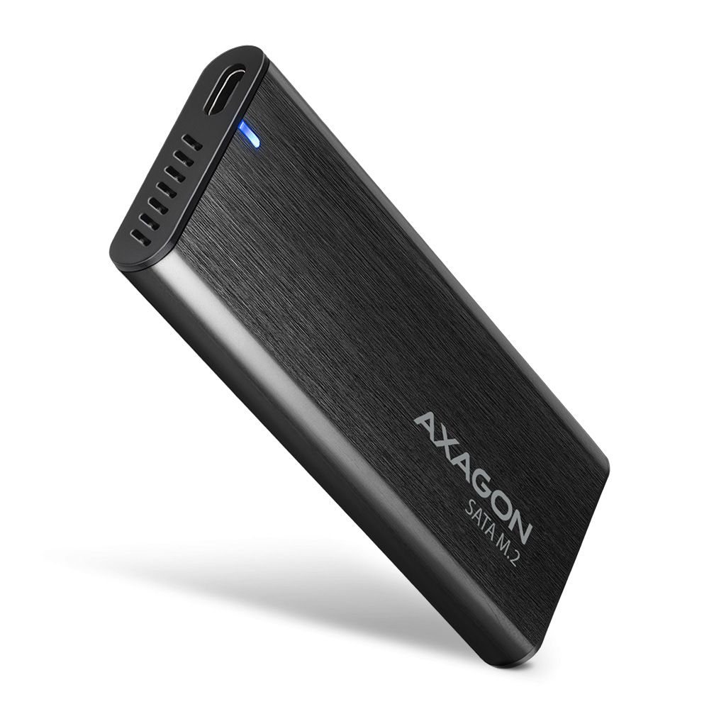 EEM2-SBC SuperSpeed+ USB-C - M.2 SATA SSD RAW box