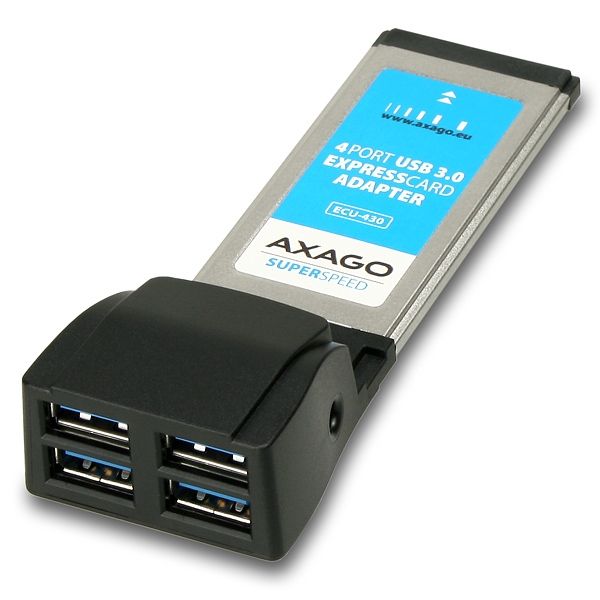 ECU-430 ExpressCard řadič 4x USB 3.0