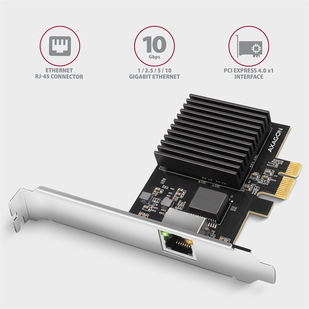 PCEE-10GR PCIe 10 Gigabit Ethernet