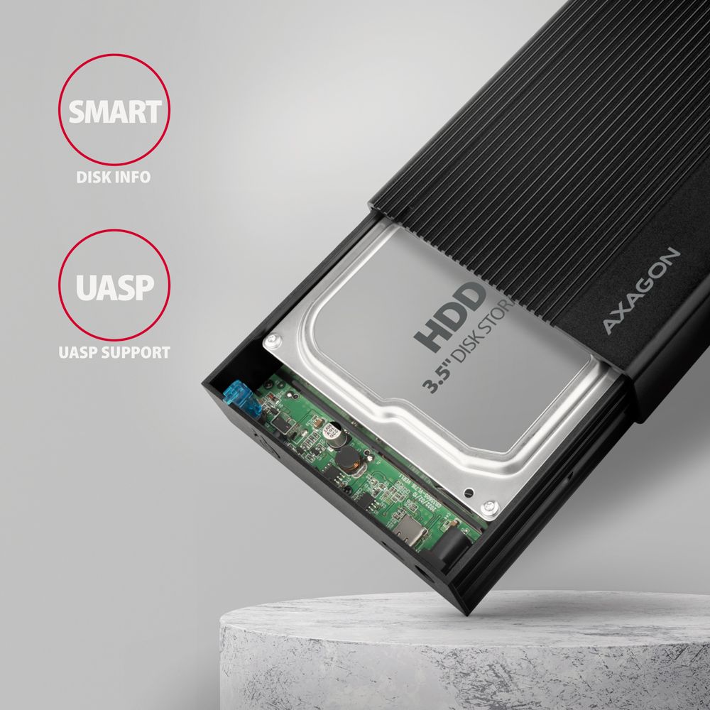 EE35-GTR USB-C 5Gbps RIBBED box