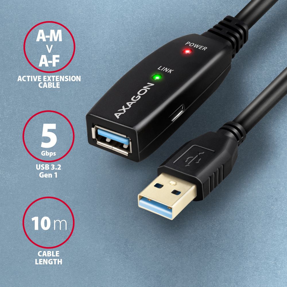 ADR-310 USB repeater cable 10 m