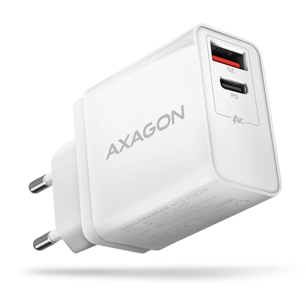 ACU-PQ22W PD & QC wall charger 22W