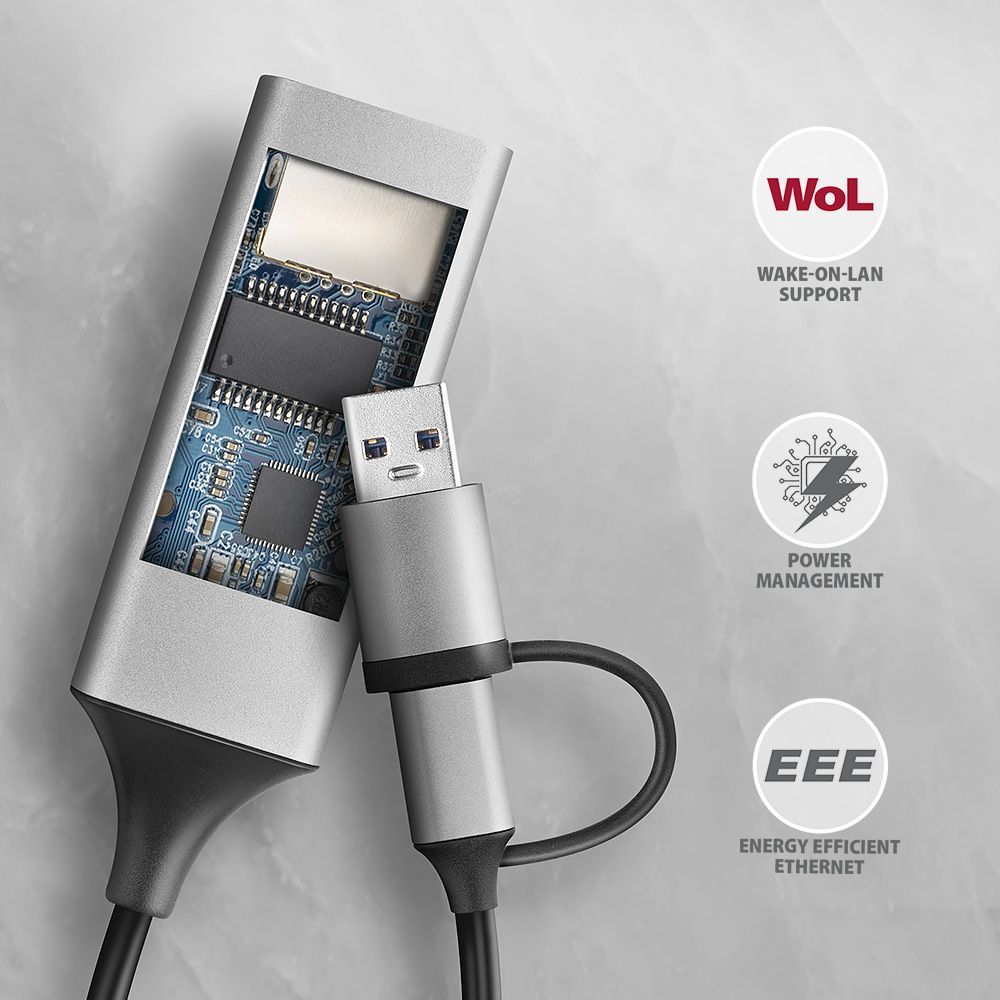 ADE-TXCA USB-C gigabit ethernet adaptér