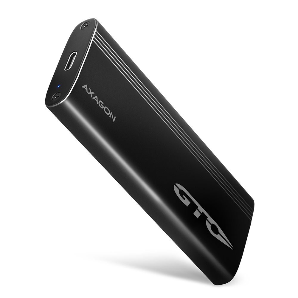 EEM2-GTO SuperSpeed+ USB-C - NVMe M.2 THIN OVAL box