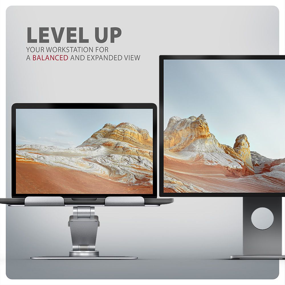 Podstawka STND-LR z obrotem 360° do i tabletów laptopów