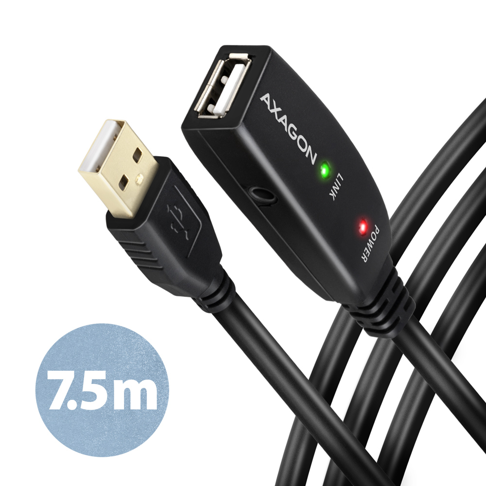 ADR-207 USB repeater cable 7.5 m | AXAGON
