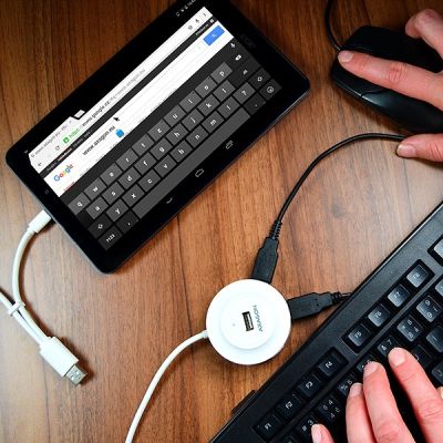 HUE-X6G USB hub + OTG