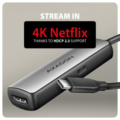 RVC-HI8KPD USB-C > HDMI 2.1 Adapter, 8K/60Hz, PD 100W