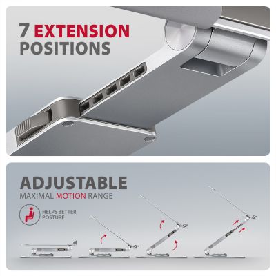 STND-LR stojan s 360° rotací pro notebooky a tablety