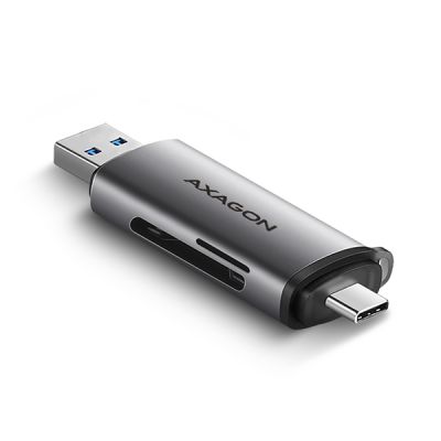 CRE-SAC SuperSpeed USB-C+USB-A card reader