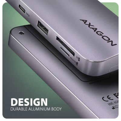 HMC-6GM2 USB-C 10Gbps GEN2COMBO 6in1 hub