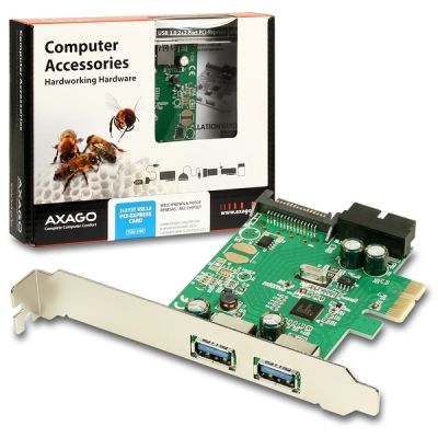 PCEU-232R PCIe řadič 2+2x USB3.0