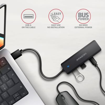 HUE-C2A USB-A 5Gbps TRAVEL hub