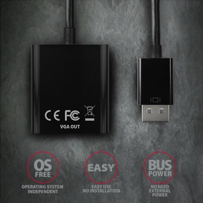 RVD-VGN DP > VGA adapter