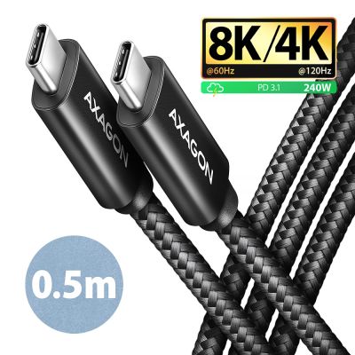 BUCM4X-CM05AB NewGEN+ USB-C <> USB-C 4 Gen 3×2 / 240 W kabel 0.5 m