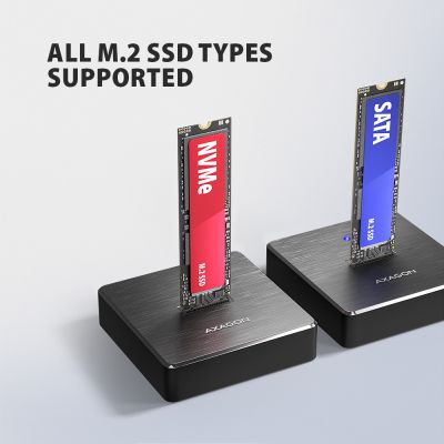 ADSA-M2C11 USB-C 10Gbps dokovací stanice pro M.2 NVMe / SATA SSD