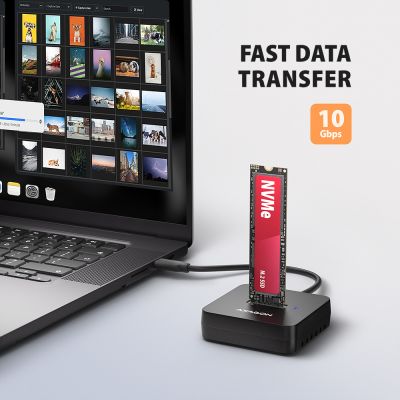 ADSA-M2C11L USB-C 10Gbps dokovací stanice pro M.2 NVMe SSD