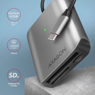 CRE-S3C SuperSpeed USB-C UHS-II Kartenleser