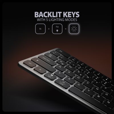 HMC-KB-GE USB-C 5 Gbps KEYBOARD (DE) 9in1 hub