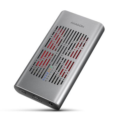 EEM2-20GD USB-C 20Gbps Dual M.2 NVMe SSD CLONE MASTER Enclosure