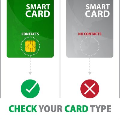 CRE-SM4N USB-A Smart card StandReader čtečka