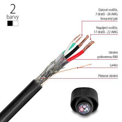USB 2.0 A-M <> micro-M 3 m