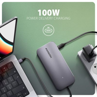 HMC-6GM2 USB-C 10Gbps GEN2COMBO 6in1 hub
