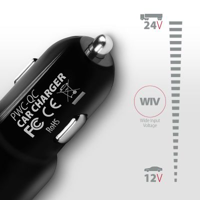 PWC-QC QC3.0 car charger