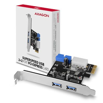 PCEU-232VL PCIe řadič 2+2x SuperSpeed USB