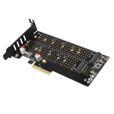 PCEM2-DC PCIe NVMe+SATA M.2 adapter