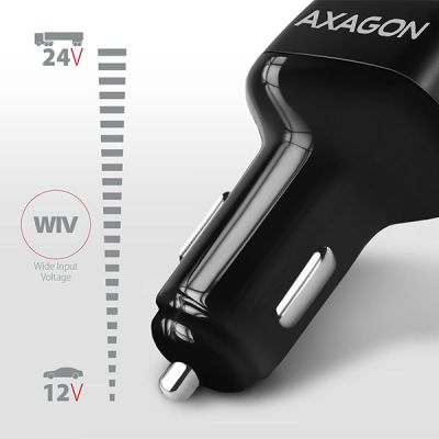 PWC-PDQ QC3.0 + USB-C PD Car Charger