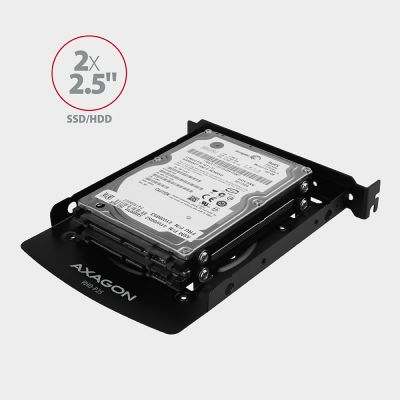 RHD-P25 3.5" / PCI  átalakító mert 2x 2.5"