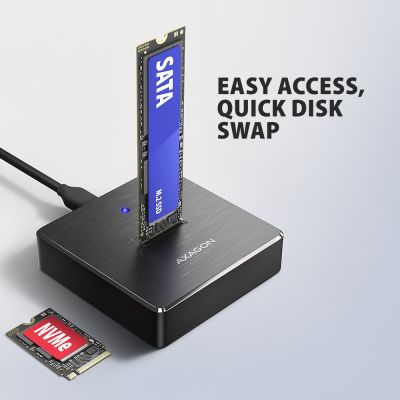 ADSA-M2C11 USB-C 10Gbps dokovací stanice pro M.2 NVMe / SATA SSD