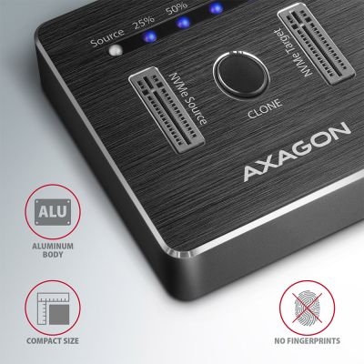 ADSA-M2C SuperSpeed USB-C 10 Gbps dual M.2 NVMe dock