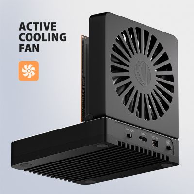 ADSA-M2C22 USB-C 20Gbps dokovací stanice pro 2x M.2 NVMe / SATA SSD s funkcí klonování disků bez PC