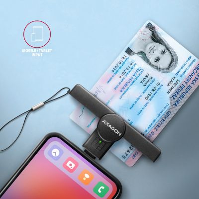 CRE-SMPC USB-C Smart card PocketReader čtečka