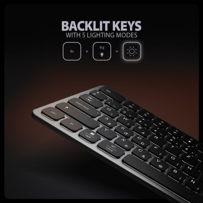HMC-KB-HU USB-C 5Gbps KEYBOARD (HU) 9in1 hub