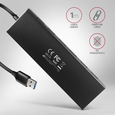 HUE-F7A SuperSpeed USB-A FLAT hub