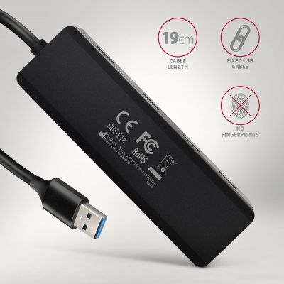 HUE-C1A USB-A 5Gbps TRAVEL hub